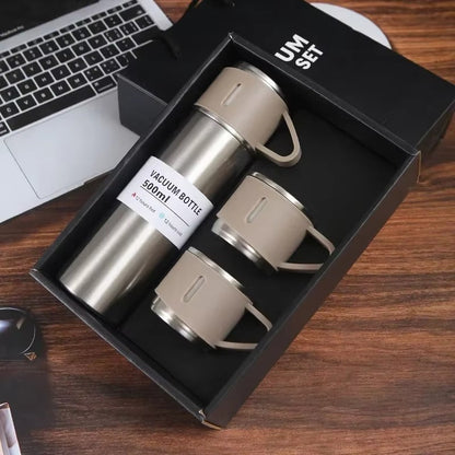 Premium Vacuum Flask Gift Set